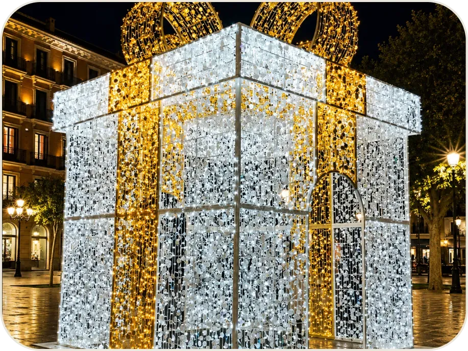 Proyecto de iluminación de gran escala